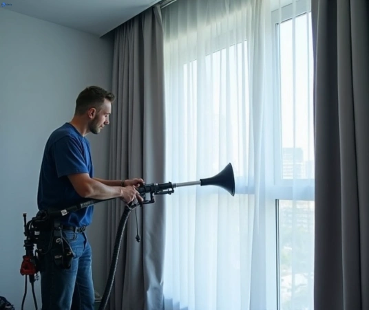Professional curtain stain removal process equipment Matty Curtain Cleaning wongawallan